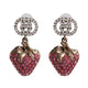 Strawberry Bling Earrings